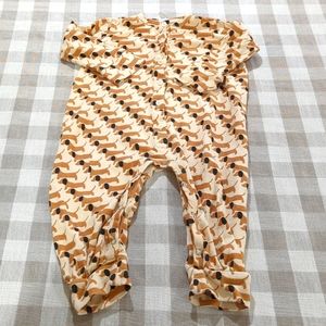 2T Kate Quinn daushound dog print long sleeved romper